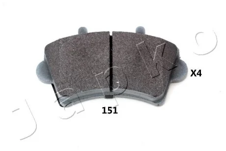 Комплект тормозных колодок, дисковый тормоз JAPKO 50151