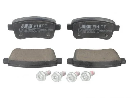 Комплект тормозных колодок, дисковый тормоз Jurid 573286JC