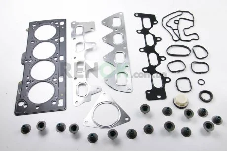 Комплект прокладок Kangoo/Clio III/Megane II/III/Fluence 1.6 i 02- (верхній) BGA HK0792