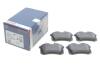 Комплект тормозных колодок, дисковый тормоз BOSCH 0 986 495 231 (фото 2)