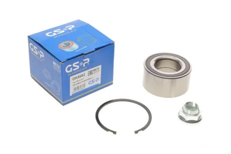 Підшипник маточини (передньої) Renault Megane III/Fluence 08- (42x80x39) (+ABS) GSP GK6682