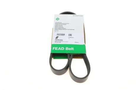 Ремінь генератора Renault Clio III/Modus/Twingo 1.2 05-/BMW 7 (E38) 5.4 94-01 INA FB 7PK1035