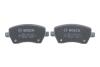 Комплект тормозных колодок, дисковый тормоз BOSCH 0 986 494 592 (фото 4)