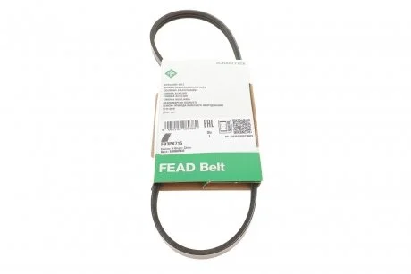 Ремінь генератора Renault Megane/Scenic 1.4i/1.6i, 96-03, (K7M/E7J) INA FB 3PK715