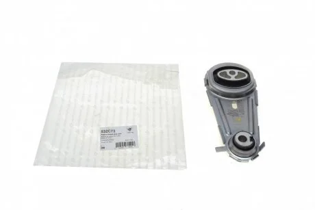 Подушка двигуна (нижня) Renault Megane III 1.2 TCe 10- (косточка) HUTCHINSON 532C73