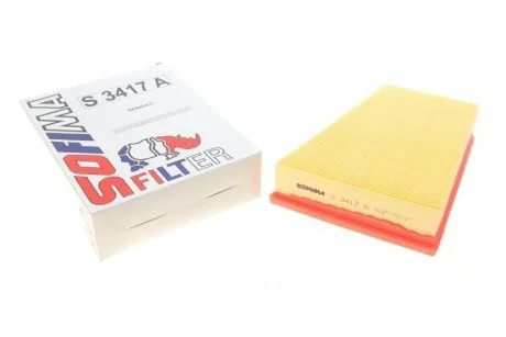 Фільтр повітряний Renault Laguna 2.0 dCi 05-/Megane 1.5-2.0 i/dCi/Scenic 1.5-2.0 i/dCi 03- (OE line) SOFIMA S 3417 A