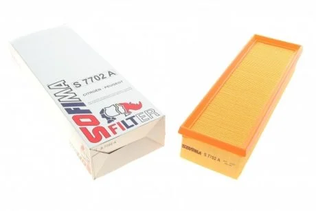 Фільтр повітряний Peugeot Partner 1.6 16V 01-08 SOFIMA S 7702 A