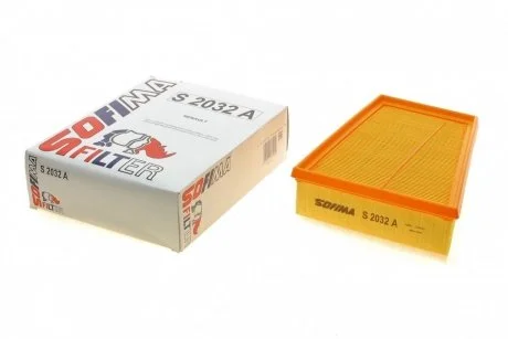 Фільтр повітряний Renault Megane III/Fluence/Scenic 1.2-1.9 i/dCi 08- SOFIMA S 2032 A