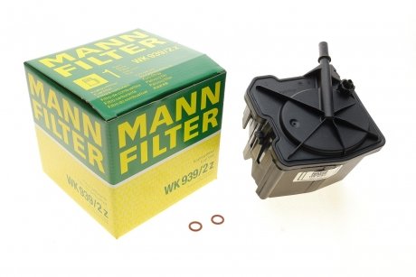 Фильтр топливный Fiat Scudo 1.6 D Multijet 07-(с прокладкой) MANN WK 939/2 z