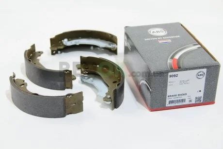 Гальмівні колодки зад. Clio/Logan/Sandero/Symbol (04-21) A.B.S. A.B.S. 9092