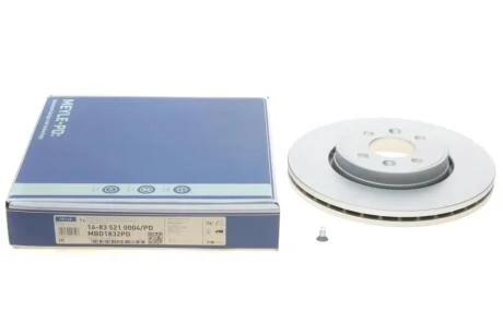 Тормозной диск MEYLE 16-83 521 0004/PD
