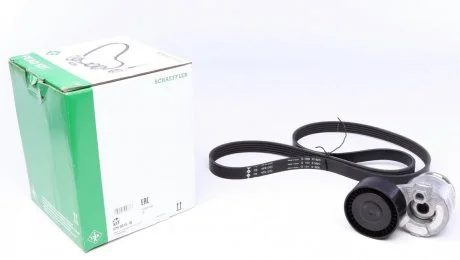 Комплект ременя генератора Renault Kangoo/Clio/Scenic/Megane 1.4/1.5dCi/1.6 00- (5PK1200) INA 529 0015 10