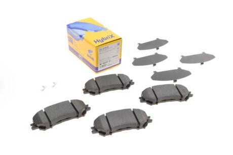 Колодки тормозные (передние) Nissan Qashqai II 13-/X-Trail 19-/Renault Kadjar 15- Metelli 22-1010-0