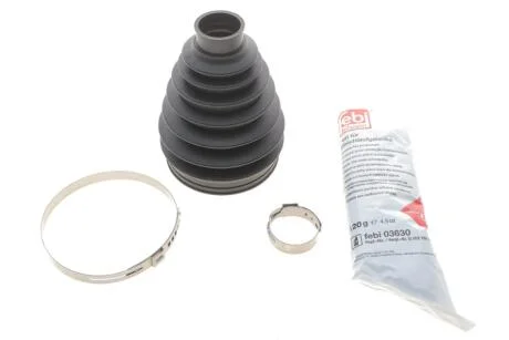 Ремонтний комплект пильника шарніра рівних кутових швидкостей, з елементами монтажу FEBI BILSTEIN 48807