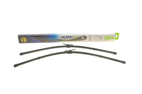 Щітки склоочисника (700/650мм) MB Vito/Viano (W639) 03-/Peugeot 307 00-09 Aerotwin(безкаркасна) Valeo 574355