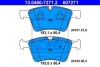 Комплект тормозных колодок, дисковый тормоз 607271 / ATE 13.0460-7271.2 (фото 1)