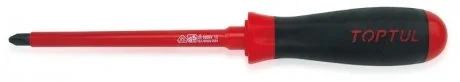 Викрутка хрестова PH2 x 100mm ізольована (1000V) TOPTUL Toptul FBEB0210