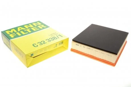 Фільтр повітряний MB Sprinter 2.3 M111/2.2CDI OM611/2.3D OM601/2.9D OM602/VW LT 2.5-2.8TDI/2.3 95-06 MANN C 32 338/1