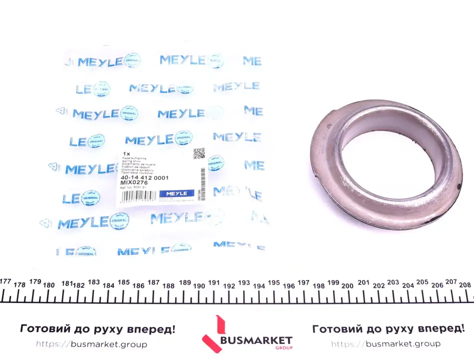 Проставка пружини (передня/верхня) Citroen Berlingo/Peugeot Partner 05- MEYLE 40-14 412 0001 (фото 1)