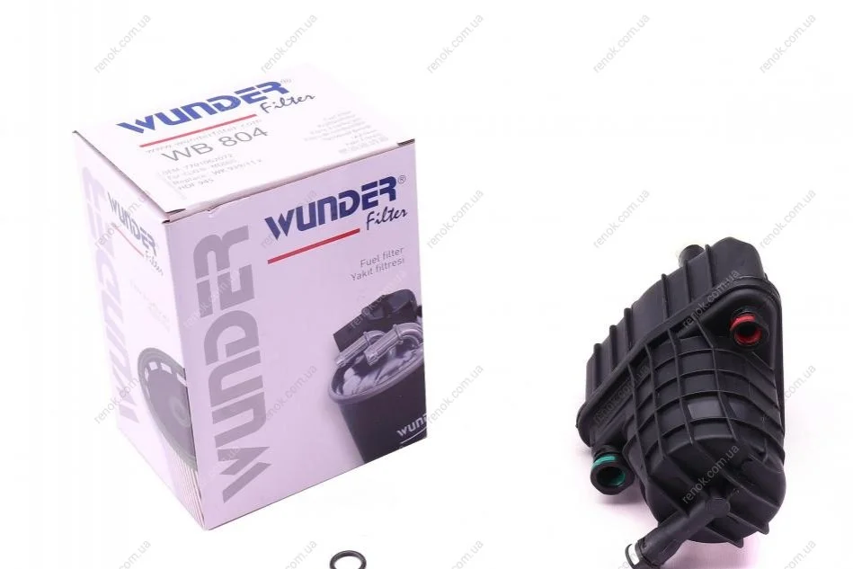Фильтр топливный Renault Clio/Modus 1.5dci 04- WUNDER FILTER WB 804 (фото 1)