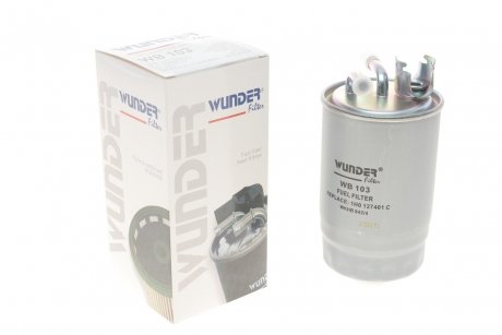 Фильтр топливный VW T4 1.9-2.5TDI-03 WUNDER FILTER WB 103 (фото 1)