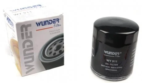 Фільтр масляний Toyota Land Cruiser 3.0D-4D WUNDER FILTER WY 911