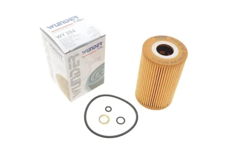 Фільтр масляний BMW 3 (E36) 1.6/1.8/1.9 95- WUNDER FILTER WY 204
