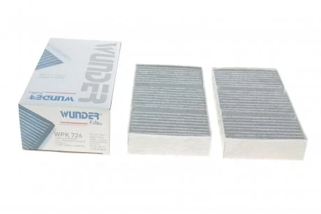 Фільтр салону WUNDER WUNDER FILTER WPK 726