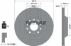 Диск гальмівний (задній) VW Passat 05-/Golf/Seat Leon 12- (310x22) PRO TEXTAR 92140703 (фото 5)