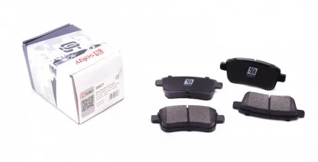 Колодки гальмівні (задні) Renault Fluence/Megane/Scenic 08- SOLGY 209077