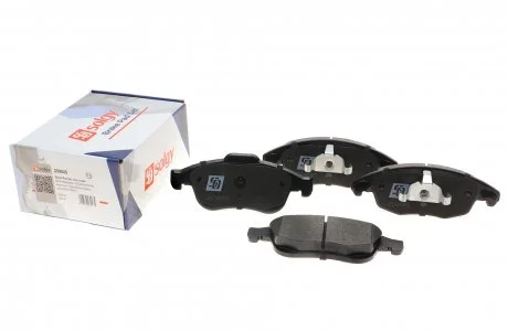Колодки гальмівні (передні) Citroen Berlingo/Peugeot Partner 08- SOLGY 209045