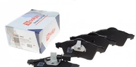 Колодки гальмівні (передні) VW T4 90-03 R15 (з датчиком) SOLGY 209032