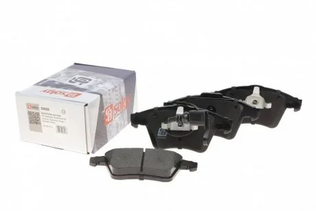 Колодки гальмівні (передні) VW T5 03- (18mm/17.6mm)/(з датчиками) SOLGY 209026