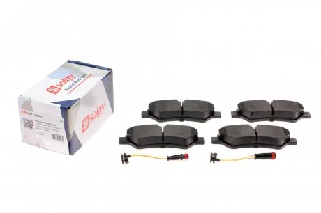 Колодки гальмівні (задні) MB Sprinter 209-319 CDI/VW Crafter 30-35 06- (з датчиком) SOLGY 209023