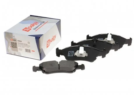 Колодки гальмівні (задні) MB Sprinter 208-316 96- (велика) SOLGY 209002