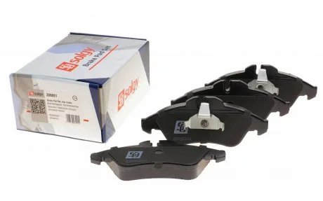 Колодки гальмівні (передні) MB Sprinter 208-316 96- (Ate) SOLGY 209001