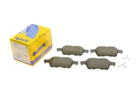 Колодки гальмівні (задні) Citroen C5/Ford C-Max 07-/Focus/Connect 04-13/Renault Laguna 07-15/Volvo Metelli 22-0337-1