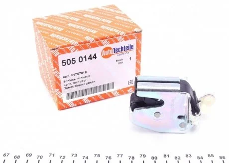 Замок дверей (задні/верхні/L) Fiat Doblo 01- AUTOTECHTEILE 505 0144