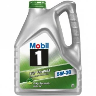 4л ESP 5W-30 Синтететика ACEA C2, C3, API SM/CF, BMW Longlife-04, MB-Approval 229.31/229.51, VW504 00/507 00, Chrysler MS-11106, Peugeot/Citroen B71 2290/B71 2297 MOBIL MOBIL9253