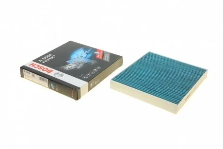 Фільтр салону Skoda Fabia/Roomster/VW Polo 99-10 (вугільний/антиалергенний) BOSCH 0986628504 (фото 1)