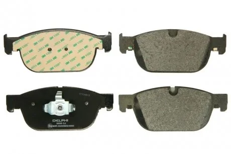 VOLVO Тормозные колодки передн."18" S60 III,S90 II,V60 II,V90 II,XC40/60,XC90 II Delphi LP3256