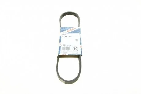 Ремінь генератора Renault Laguna 3.0 93-01/Fiat Panda/Punto 0.9 12-/Peugeot 1.5D 94-04 (5PK755) BOSCH 1987946021