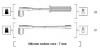 Комплект высоковольтных проводов DAEWOO LANOS 1400 8V (E-TEC) [941365080931] MAGNETI MARELLI MSK931 (фото 1)