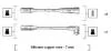 Комплект высоковольтных проводов AUDI 80 1.6(DT/DTA/JV)84-91 [941055040529] MAGNETI MARELLI MSK529 (фото 1)