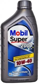 1л Super 2000 10W-40 Полусинтетика ACEA A3/B3, MB-Approval 229.1, VW501 01/505 00 MOBIL MOBIL4144