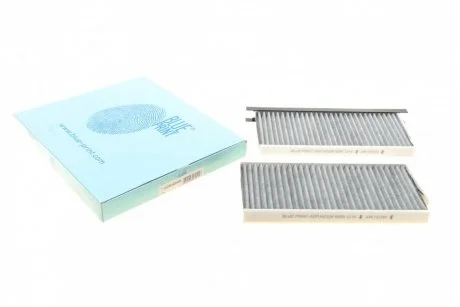 Фільтр салону Nissan NV400/Renault Master 11- (вугільний/антибактеріальний) (к-кт 2шт.) BLUE PRINT ADR162526