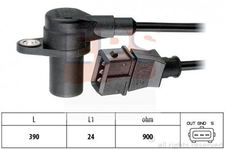 Фото fiat датчик оборотов двигателя albea,palio,punto,hyundai h-1,kia clarus,sportage EPS 1.953.046 FIAT Датчик оборотов двигателя Albea,Palio,Punto,Hyundai H-1,Kia Clarus,Sportage EPS 1.953.046