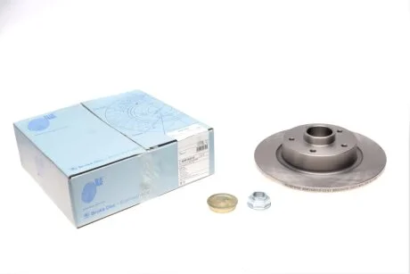 Диск гальмівний (задній) Renault Scenic III 09- (274х11) (+ABS) (з підшипником) BLUE PRINT ADR164310