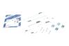 Комплект пружинок колодок ручника Land Rover Freelander 98-06 BOSCH 1987475302 (фото 1)