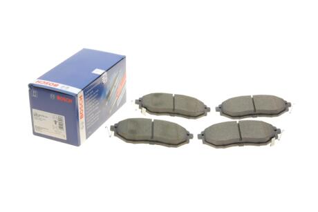 Колодки гальмівні (передні) Subaru Forester 08-/Legacy IV/V 03-14/Outback 03-/Impreza 12- BOSCH 0986494679